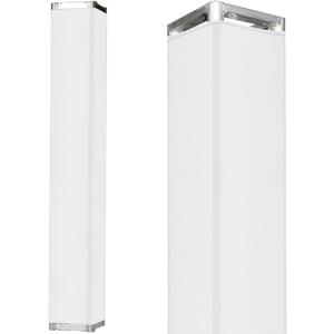 2PCS Thick White Truss Cover - High Elasticity Scrim Sleeve for 6.56 ft x 12 in Box Truss - Ideal for Wedding, Performance,Concert Decorations