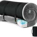 Memory Foam Roll-Up Camping Mattress with Water Resistant Zipper Cover, Foldable and Portable for Camping, RV Bunk, Tent, Guest Bed, Outdoor and Dorm, CertiPUR-US Certified Foam 