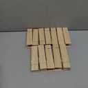 6 Inch, Giant Clothespins, Jumbo Wood Clips for DIY Craft, Bathroom or Laundry Room Decoration, 12 PCS