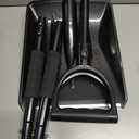 Snow Shovel, Snow Shovel for Driveway with Assist D-Handle and 11-Inch Blade, 42-Inch Adjustable Portable Survival Shovel for Driveway, Cars, Snowmobiles, Camping and Emergency (BlackB)