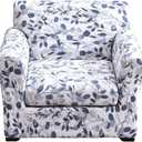 KRFOONN 2 Piece Chair Covers Printed Sofa Covers Couch Covers Washable Armchair Sofa Couch Slipcover Furniture Protector with Elastic Bottom for Living Room (Armchair, 15), Small