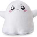 LankyBox Official Merch - Glow in The Dark Ghosty Plush Toy - Ghosty Plush Toy - Mystery Ghost Lanky Box Plushy - Cute Plushies for Kids - Official Store