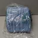 Buganda Memory Foam Bathroom Rug Mat 47x20, Extra Soft and Absorbent Bath Mats, Non-Slip and Machine Washable Bath Rugs for Bathroom Floor,Tub and Shower, Blue