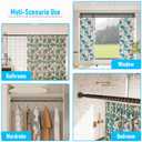 DYHOME Shower Curtain Rod, 1" Dia Heavy Duty Tension Shower Rod, 32-75 inch Adjustable Spring Tension Shower Curtain Rods for Bathroom, Shower Stall, Non Slip, No Rust, No Drill, Brushed Nickel