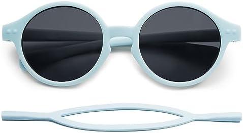 SOJOS Baby Polarized Sunglasses with Strap Round UV400 Protection Toddler Girls Boys Age 0-24 Months SK5613A