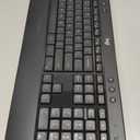 Logitech MK540 Advanced Wireless Keyboard and Mouse Combo for Windows, 2.4 GHz Unifying USB-Receiver, Multimedia Hotkeys, 3-Year Battery Life, for PC, Laptop