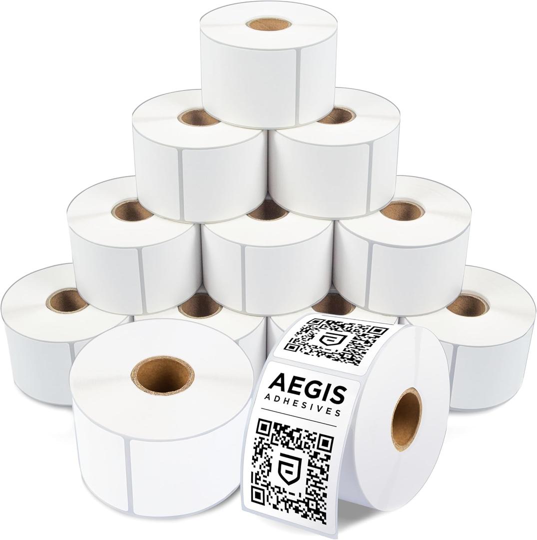 2" X 3" Direct Thermal Labels (6000 Count, 11 Rolls) - Perforated Product