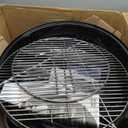 Weber Original Kettle Charcoal Grill, 22-Inch, Black Classic Outdoor BBQ Grill with OneTouch Cleaning System & Precise Temperature Control Dampers