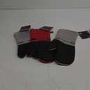 3 Pack Oven Mitts , Black - Flexible, 100% Cotton with Unique Heat Resistant Food Grade Silicone, Thick Terry Cloth Interior, 500 F Heat Resistant