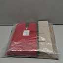 ZOBER Underbed Christmas Ornament Storage Box - Stores 64 3" Ornaments, With Dividers - Tear Proof 600D Oxford Fabric, Ornament Organizer Storage Box, Durable Christmas Containers Holder - Red