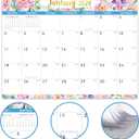 3 x 2026 Magnetic Calendar - 2026 Calendar from Jan.2026 - Dec.2026, 12 Monthly Magnetic Calendars for Fridge, 8"  10", Tear-off Pad, Perfect Magnetic Calendars for Refrigerator