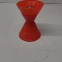 4" Boat Trailer Roller Assembly Bow Roller with Spoke fits 1/2" Shaft (Red)