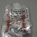 2 x 20 Pcs Baseball Snack Bags with Handles Cross, 8 x 8 x 3.15 inches