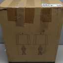 28.5" Table Lamps Set of 2 - Bedside Lamp with Fabric Shades - for Bedroom and Living Room with USB and Nightlight - Perfect for Nightstands and Bedrooms