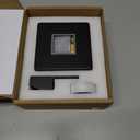 SKOWLL Bathroom Shower Valve Single Function Shower Mixer Valve, Wall Mount Single Handle Water Mixing Valve Kit Include Brass Rough In Shower Trim, Matte Black