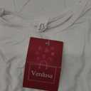 Verdusa Women's Basic Casual Summer Crop Tee Tops Slim Fitted Cropped T Shirts Y2k Clothes M
