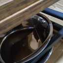 ROOMTEC Furniture Style Large Dog Crate with 360 & Adjustable Raised Feeder for Dogs 2 Stainless Steel Bowls -End Table House Pad, Indoor Use,41" L X 24" W 36" H, Classic Brown