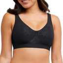 Bali Women's Wireless Bra, Comfort Revolution Seamless T-Shirt Bra, Moisture-Wicking, ComfortFlex Fit (3X-Large)