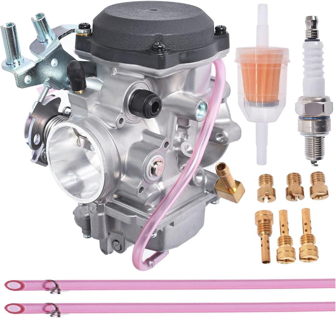 Carburetor Replacement for Sportster CV 40 Road King Super Glide Softail Dyna FXR Touring XL883 27421-99C 27490-04 27465-04