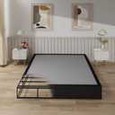 Tyndall 10 Inch King Size Box Spring, High Profile Metal King Bed Base