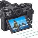 Screen Protector for Fujifilm X-T30 II X-S10 X-T30 X-T20 X-T10 X-E3 Fuji XS10 XT30 XF10 XT100 X-A1 X-A2 【Not for X-S20】Camera, ULBTER 0.3mm 9H Hardness Tempered Glass Flim Anti-Scrach Anti-Fingerprint -3 Pack