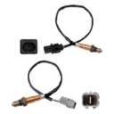 Oxygen O2 Sensor Upstream Downstream 2Pcs Compatible with 2012-2014 Hyundai Accent Veloster KIA Rio 2012-2015 KIA Soul L4 1.6L Replace# 234-5055, 234-4568