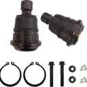 HHCM 2pc Lower Ball Joint Kit K500129 for Nissan Rogue 2008-2013 & 2014-2018 (w/ 3 Rows of Seats), Ball Joints Front Lower Kit for Nissan Murano 2003-2007, Quest 2004-2009, Suspension Ball Joint