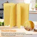 Wooden Pasta Drying Rack with 9 Arms, Detachable Noodle Dryer Stand for Homemade Spaghetti, Easy to Assemble and Store, Space-Saving Pasta Holder for Kitchen or Cooking Gift