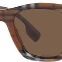 BURBERRY Sunglasses BE 4348 396673 Cooper Brown Check Dark