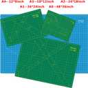 WORKLION 24" x 36" Large Self Healing PVC Cutting Mat, Double Sided, Gridded Rotary Cutting Board for Craft, Fabric, Quilting, Sewing, Scrapbooking - Art Project