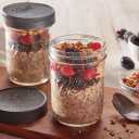 Ball Leak-Proof Plastic Lids for Glass Mason Jars, Used for Canning, Pickling, Juice, Jam, Jelly(Pack of 2))