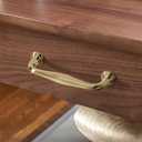SAILING 10 Pack Cabinet Handles-5"/128mm Screw Spacing Champagne Bronze Furniture Hardware Handles for Kitchen Cabinets Bedroom Dresser Wardrobe Cabinet Pulls
