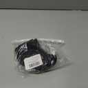 Women's Wireless Strapless Bandeau Bra Tube Top Unlined Bralette (Large, Black)