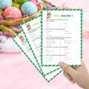 Easter Friendly Feud Game - Easter Trivia Quiz, Family Game Night, Family Friendly Quiz, Easter Party Favor Supplies (AS02)