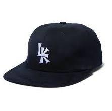 Lakai Fielder Polo Snapback Hat, Black, One Size