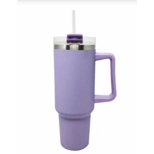 Vessel Stainless Steel Tumbler with Handle - Purple