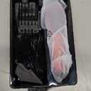 Hair Clippers for Men Professional Clippers for Men Cordless&Corded Barber Clippers for Hair Cutting & Grooming, Rechargeable Hair Trimmer Kit for Household (Red)