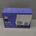 24 Pack A19 LED Light Bulb Daylight 5000K LED Bulbs, 60 Watt Equivalent, Efficient 8.5 Watt, 800 Lumens, E26 Medium Base, Non-Dimmable, ETL/UL Listed