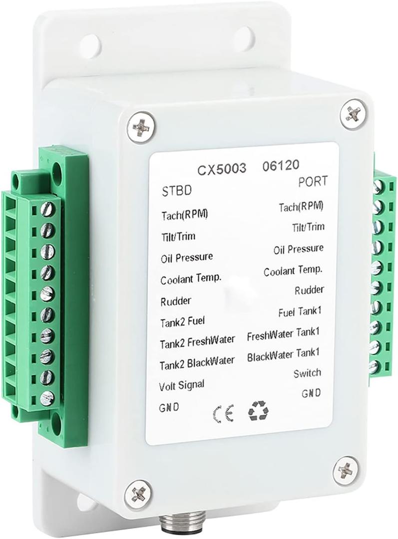 Cx5003,Nmea 2000 Converter,nmea 2000 adapter cx5003 nmea 2000 converter ShipYacht Parts 932V DC Converter Box Convert Sensor Singal to NMEA2000 IP67 for Boat Yacht