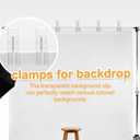 Balloon Arch Clips, 20 Pack Transparent Plastic Clips For Balloon Arch(10 Pack 2.4 Inch And 10 Pack 3.5 Inch), Backdrop Clamps, Spring Clamps For Party Decoration Crafts And Photography Studios