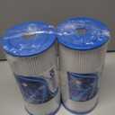 ICEPURE 5 Micron 10" x 4.5" Whole House Sediment Pleated Water Filter Replacement for GE FXHSC, Culligan R50-BBSA, Pentek R50-BB, DuPont WFHDC3001, W50PEHD, GXWH40L, GXWH35F for Well Water, 2PACK