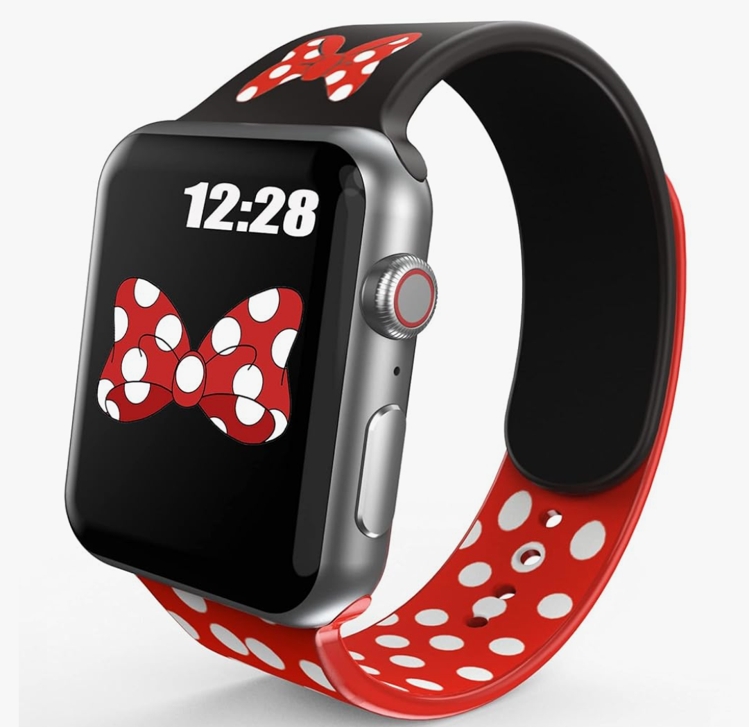 Compatible Apple Watch Bands, Silicone for iWatch Series 6 5 4 SE 3 2, 38mm 40mm 41mm 42mm 44mm 45mm Girls Women