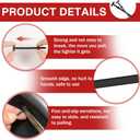 100pcs Nylon Universal Cable Tie Buckle, Heavy Duty Nylon Cable Ties Zip Ties Rivet for Car Fender Bumper Trunk, Self-Locking Zip Tie Clips with Pin & Button