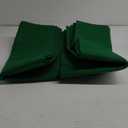 Mixweer 2-Piece Felt Game Table Cover Set - Rectangle 36 x 72 Inch Green Card Poker Table Cloth, Foldable Mahjong Mat for Casino Accessories, Ideal for Poker, Dominoes, and Card Games