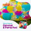 Gamie Duck Pond Matching Carnival Game for Kids, 36" x 6" Inflatable Pool & 20 Plastic Ducks with Numbers, Water Outdoor Game for Kids, Fun Memory Game for Backyard, Birthday Party Field Day Games