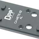 DPP Titanium Adapter Plate for Canik Mete/TTI Optic Ready Holosun 407/507C/508T Osight C/XR and Trijicon RMR/SRO