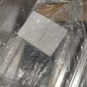 16" High Sides Stainless Steel Litter Box with Lid, XL XXL Extra Large Enclosed Metal Litter Box for Big Cats & Kitty, Never Absorbs Odors, Non-Sticky, Anti-Urine Leakage, Easy Cleaning