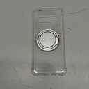 for LG V60 ThinQ 5G / V60 ThinQ 5G UW Phone Case 360 Rotatable Ring Holder Kickstand/Stand [Non Yellowing] Transparent 4 Corners Shockproof Military-Grade Protective Cover Case - Crystal Clear