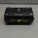 6Ah 40V Lithium Battery: Replacement for Ryobi 40 Volt Battery OP40401 OP40602 OP4026 OP40501 OP40261 - Compatible with Ryobi 40V Lawn Mower