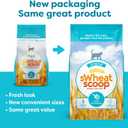 sWheat Scoop Natural Wheat Cat Litter, Original, Fast Clumping with Odor Neutralizing Enzymes, 25 Pound Bag